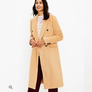 NWT LOFT Double Breasted Coat